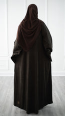 🎉🎉 NEW Corduroy Abaya (Davy Grey)
