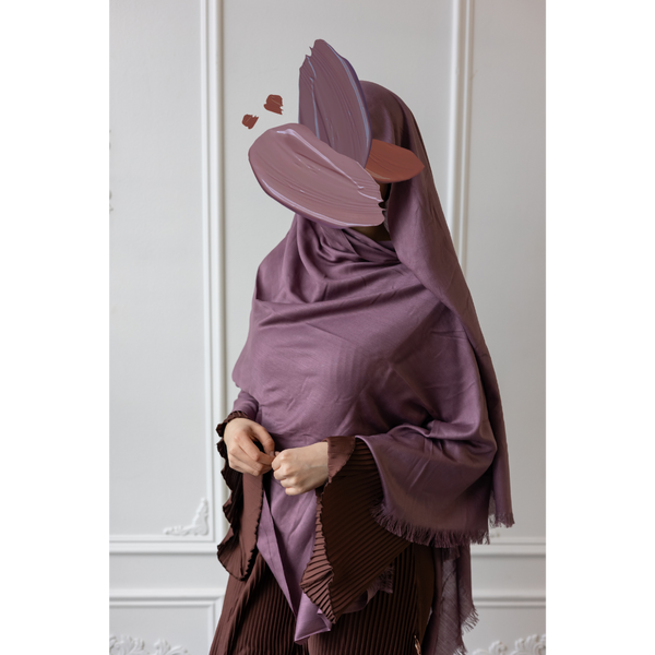 Lupine Purple - Viscose Modal Hijab
