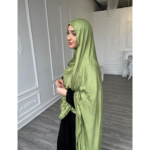 Pistachio XL Jersey Hijab