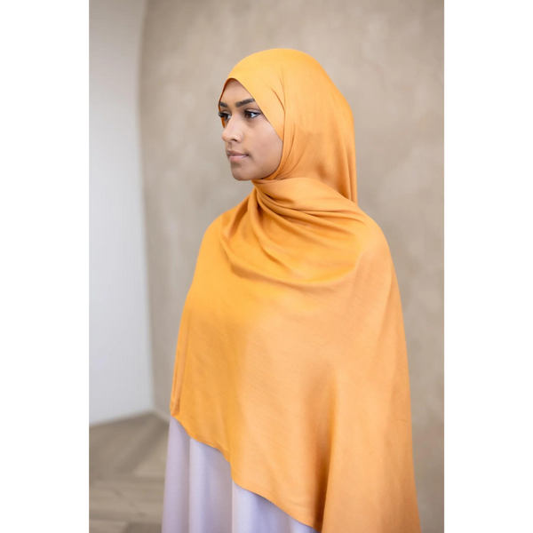 Canary Gold Viscose Modal Hijab