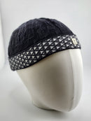TrueFit Brimless Kufi Skullcap (Black & White)