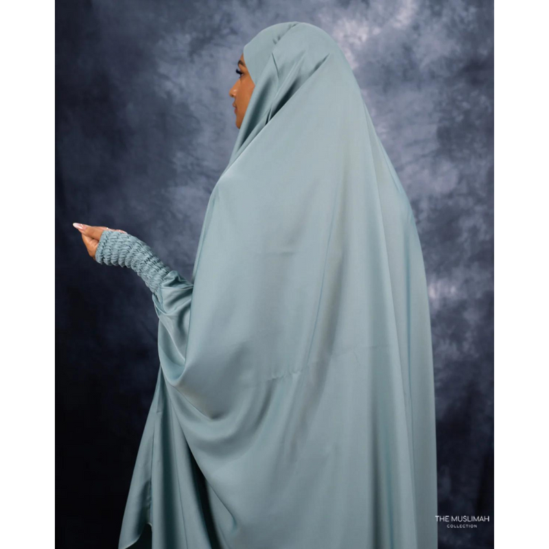 Aisha Two Piece Jilbaab - Ocean Breeze