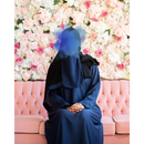 CLEARANCE SALE Hafsa Abaya (Navy Blue) - 30