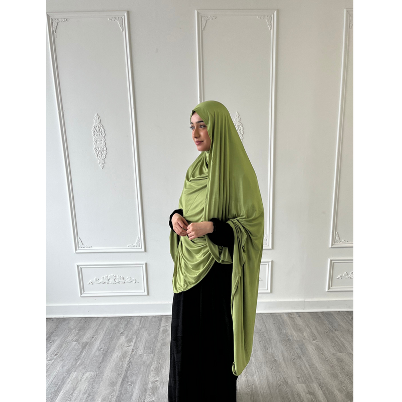 Jersey XL Hijab - Pistachio