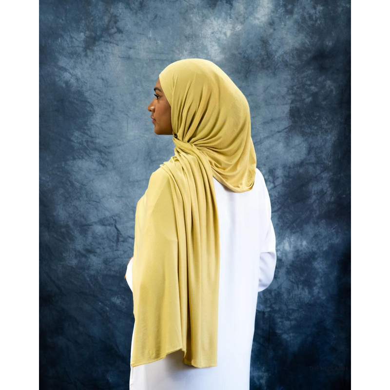 Jersey Hijab - Summer Daffodil Yellow