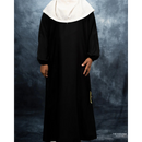 Mini Muslimah Kids Girls Abaya (Black)