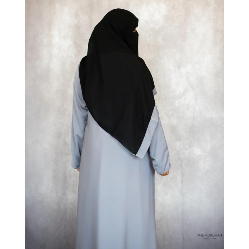 Hafsa Abaya - Light Grey