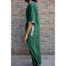 Moroccan Short Sleeve Thobe (Emerald Green)