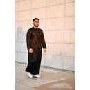Emirati Thobe | Plus Size (Pure Black)