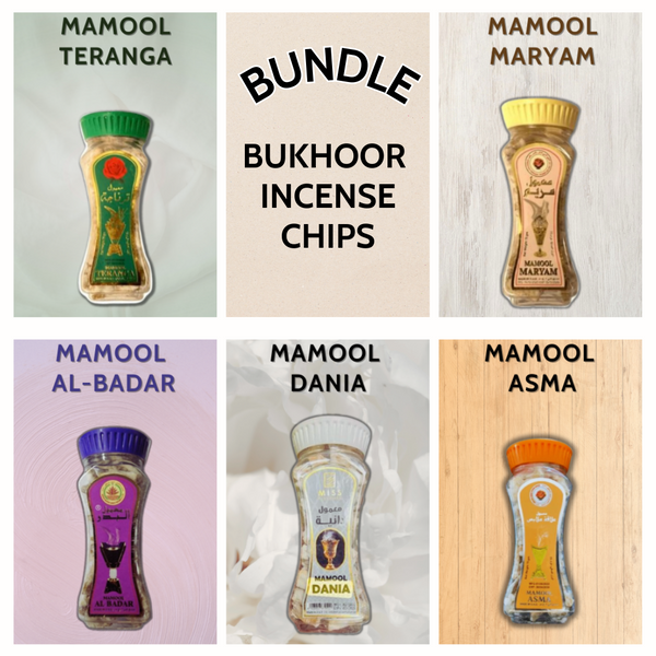 Bundle Mamool Bukhoor Incense Chips