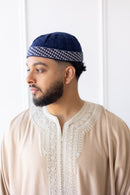 TrueFit Brimless Kufi Skullcap (Blue)