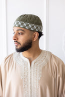 TrueFit Brimless Kufi Skullcap (Green)