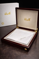 Al-Ayaan® Luxury White Shemagh / Keffiyeh – Made in England (55″)