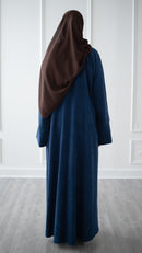 🎉🎉 NEW Corduroy Abaya (Blue Jay)