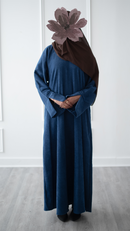 🎉🎉 NEW Corduroy Abaya (Blue Jay)