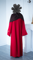 🎉🎉 NEW Corduroy Abaya (Rich Carmine)