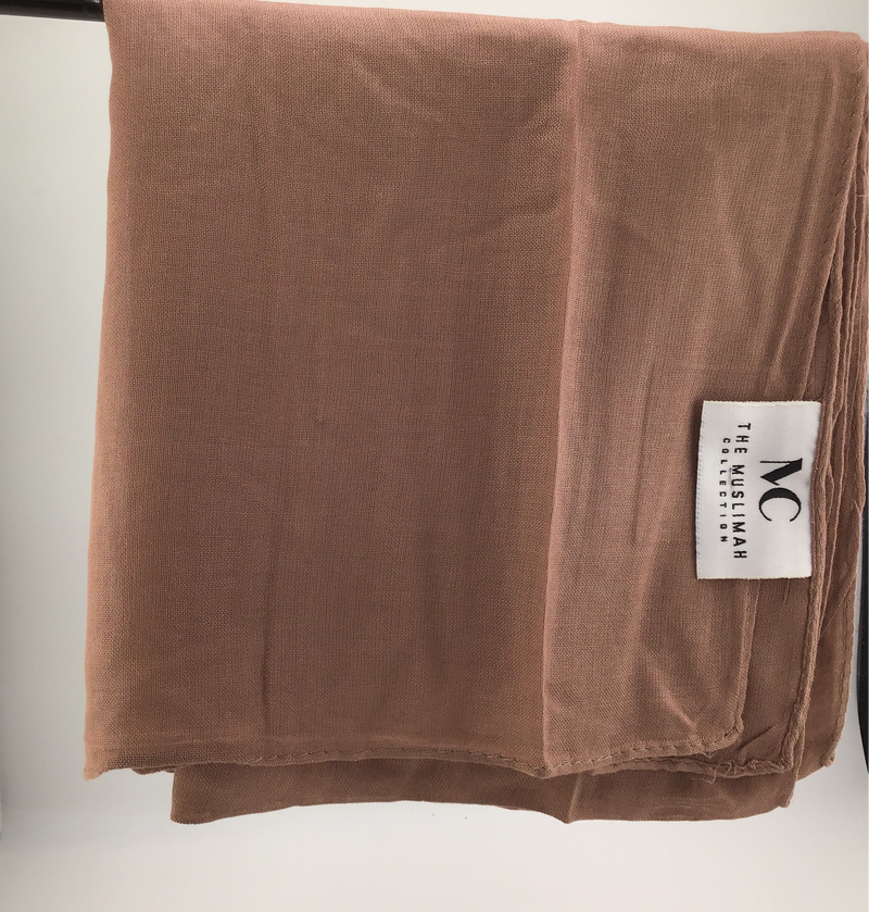 New- Viscose Modal Hijab (Cinnamon)
