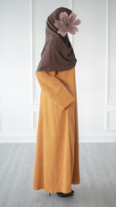🎉🎉 NEW Corduroy Abaya (Pumpkin Spice)