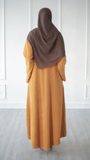🎉🎉 NEW Corduroy Abaya (Pumpkin Spice)