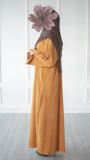 🎉🎉 NEW Corduroy Abaya (Pumpkin Spice)