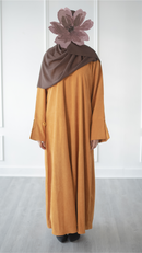 🎉🎉 NEW Corduroy Abaya (Pumpkin Spice)