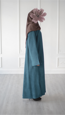 🎉🎉 NEW Corduroy Abaya (Chathams Blue)