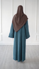 🎉🎉 NEW Corduroy Abaya (Chathams Blue)