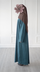 🎉🎉 NEW Corduroy Abaya (Chathams Blue)