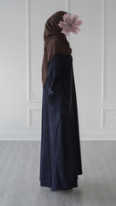 🎉🎉 NEW Corduroy Abaya (Gun Metal)