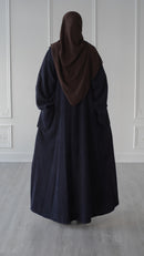🎉🎉 NEW Corduroy Abaya (Gun Metal)