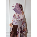 SOLD OUT Printed Chiffon Hijab - Tulip