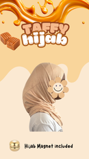 Slip & Wrap© Hijabs - Taffy (with Hijab magnet)