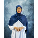 Jersey Hijab (Navy Blue)