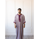 Moroccan 3/4 Sleeve Thobe (Dust Storm)