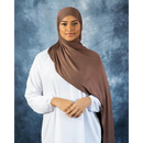 Jersey Hijab - Ginger Brown