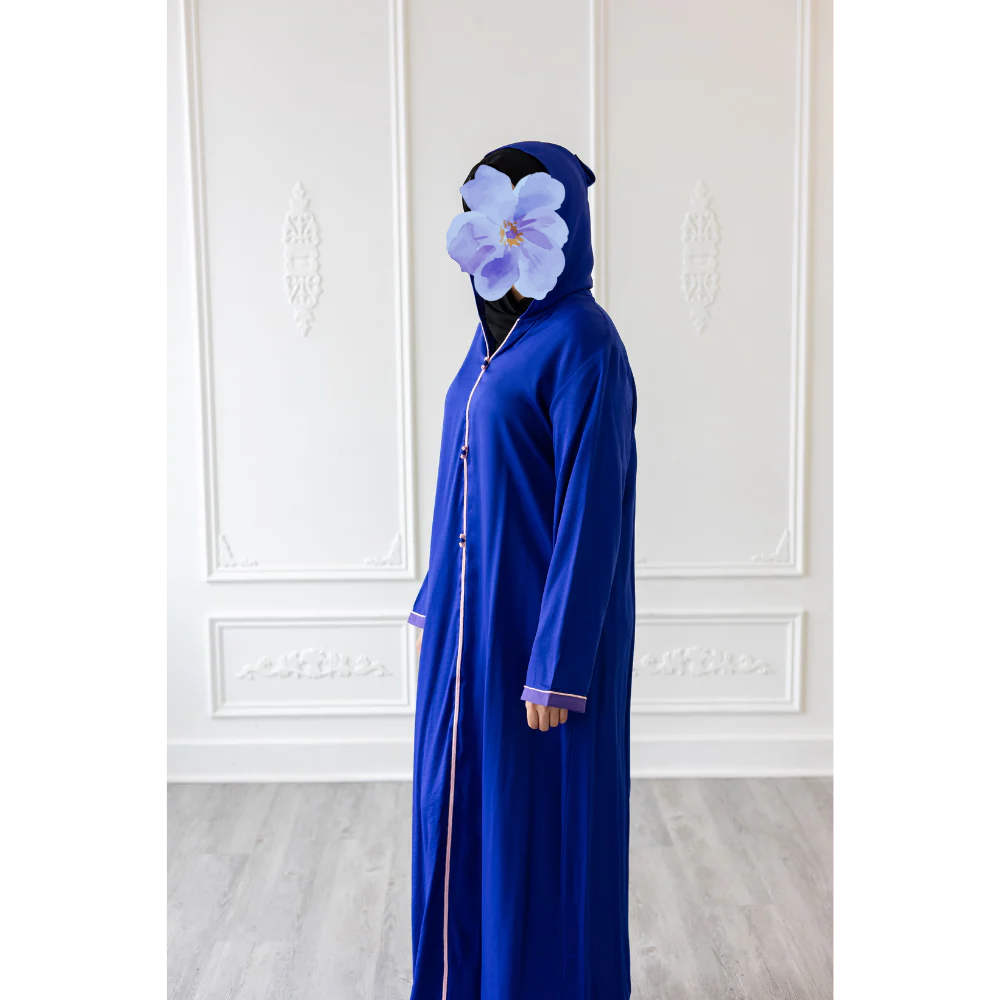 CLEARANCE SALE Moroccan Abaya Electric Blue CLEARANCE SALE Moroccan Abaya Electric Blue