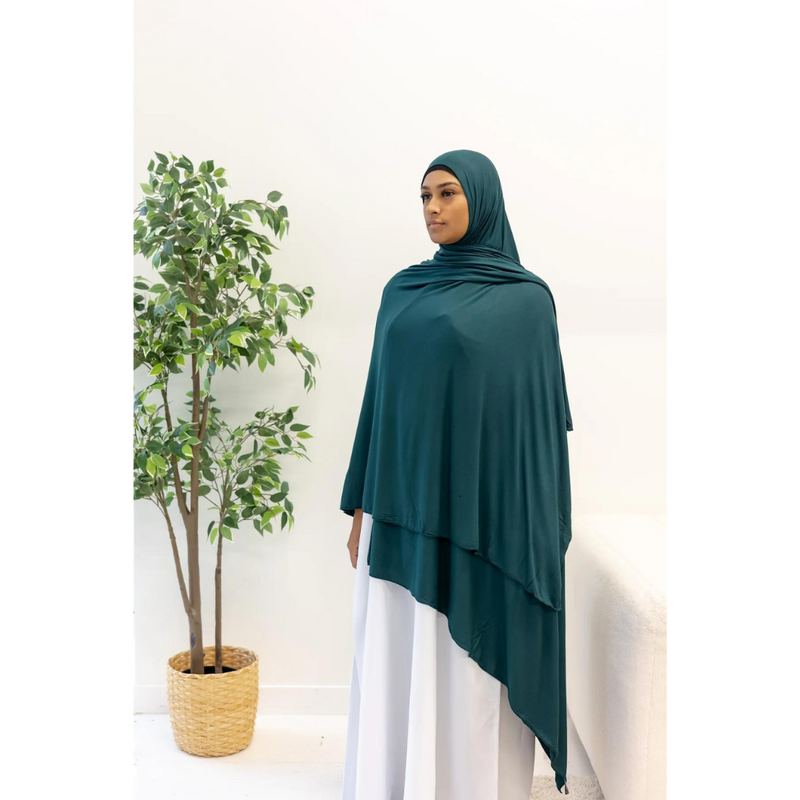 Jersey XL Hijab (Sapphire)