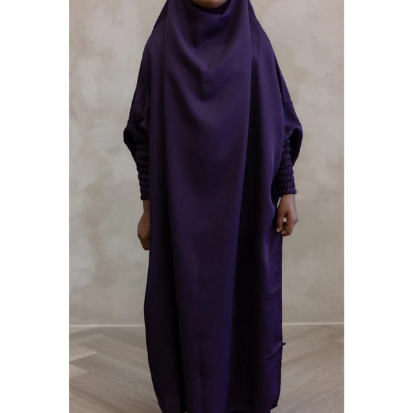 Zaynab Girls Jilbaab Kids Purple