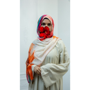 Viscose Modal Hijab MIDI Size (Kaleidoscope)