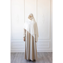Butter Khadija Abaya (Light Beige)