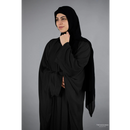 Slip Dress and Loose Fit Abaya (Black)