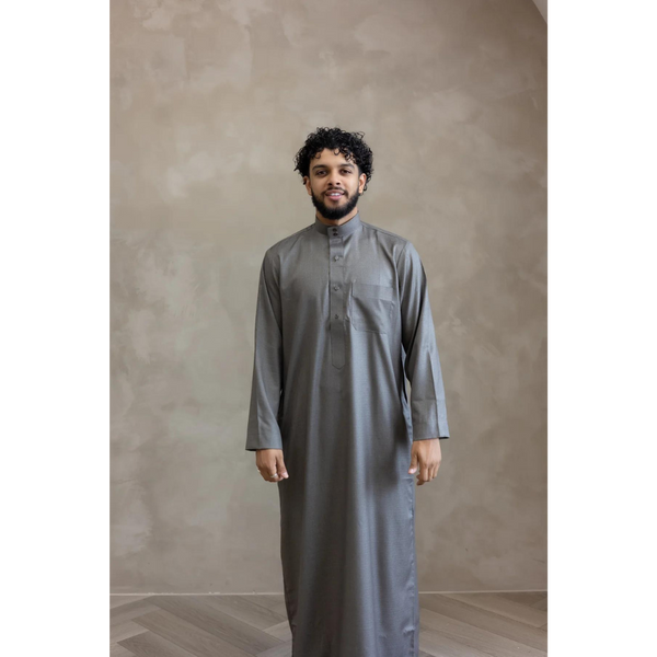 Saudi MC Cotton Blend - Shadow Grey