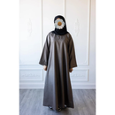 Luxury Linen Abaya (Heather Grey)
