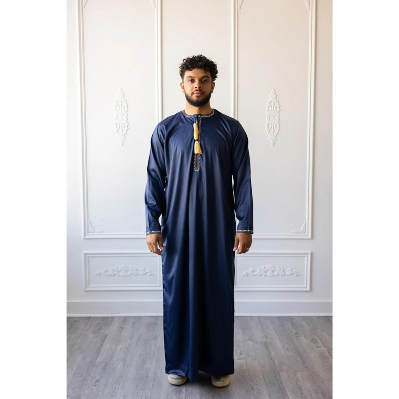 Omani Thobe (Sapphire Blue)