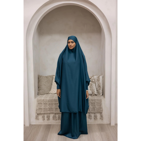 Aisha  Two Piece Jilbaab Sapphire