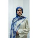 Viscose Modal Hijab MIDI Size (Shades of Blue)