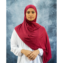 Jersey Hijab (Maroon)