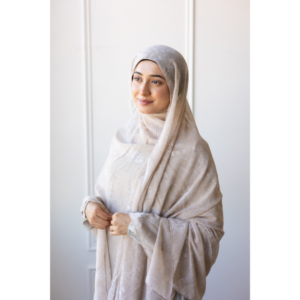 Printed Chiffon Hijab (Morning Sun)