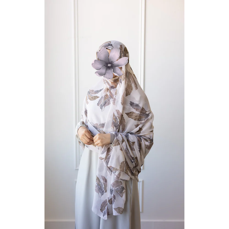 SOLD OUT Printed Chiffon Hijab - Destination