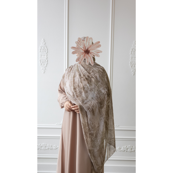 Printed Chiffon Hijab (Hazel)